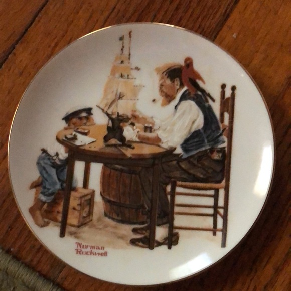Norman Rockwell set of 4 - Picture 4 of 5